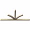 Ekena Millwork Richland Rough Sawn Timber Gable Bracket, Douglas Fir, 108"W x 49"H x 4"D x 4"F, 11/12 Pitch GBW108X49X0404RIC00RDF - alternate 3
